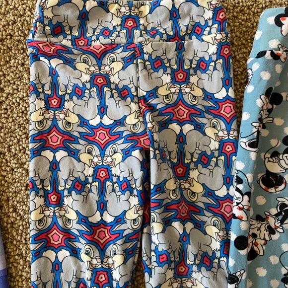 Used LulaRoe Disney Toddler Girl Leggings - Picture 7 of 11